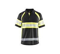 Blakläder 333810519933M - Polo alta visibilità, classe 1, taglia M, colore: Nero/Giallo