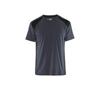 Blakläder 337910429899M Maglietta, Grigio Scuro/Nero, M