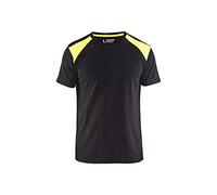 Blakläder 337910429933 x L t-shirt taglia, nero/giallo, XL