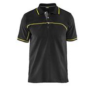 Blakläder 338910509933L polo camicia taglia in nero-giallo, L