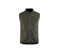Blakläder 385025164599 x S Softshell gilet, di colore verde oliva scuro/nero, XS