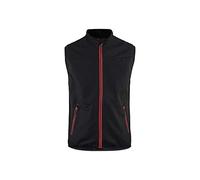 Blakläder 385025169956S - Gilet softshell, taglia S, colore: nero/rosso