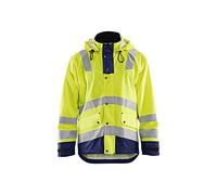 Blakläder 430220033389 x XXL giacca impermeabile ad alta visibilità livello 5,1 cm Dimensioni, giallo/blu navy, XXXL