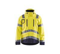 Blakläder 4837197733894XL-Giacca impermeabile, classe 3, taglia 4XL, colore: giallo/blu, colore: blu