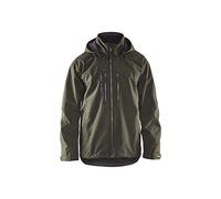 Blakläder 489019774599 x S foderato giacca funzionale, di colore verde oliva scuro/nero, XS