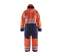Blakläder 676319775389D104 - Tuta invernale ad alta visibilità, colore: Arancione/Navy, taglia D104