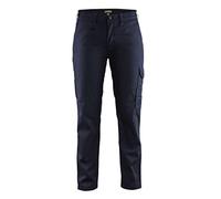 Blakläder 710418008985 C48 taglia C48 - Servizio pantaloni donna blu navy/blu fiordaliso