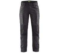 Blakläder 715911469899 - Pantaloni da Servizio da Donna, colore Grigio scuro/Nero, Dimensione C30