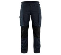 Blakläder 715918458699C36 - Pantaloni elasticizzati da donna, taglia C36, colore: Blu scuro/Nero