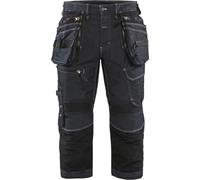 Blakläder Pantaloni pirata X1900 19911141 Stretch Blu navy/nero C56