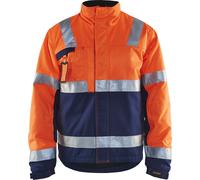 Blåkläder Arbeitsjacke High Vis Winterjacke 48621811 XXL