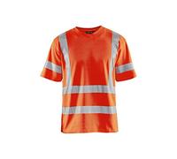 BLÅKLÄDER Blaklader 33801070 - Maglietta UV High Vis, Colore Arancione, Taglia M