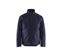 BLÅKLÄDER Blaklader 478415168900L - Giacca invernale ignifuga, colore: Blu navy, L