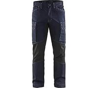 BLAKLÄDER - Pantalone service blu marino / nero 56