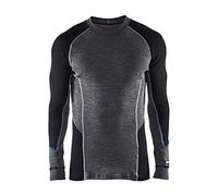 BLÅKLÄDER Blakläder 489717329699S - Maglietta Intima Calda, Taglia S, Colore: Grigio/Nero