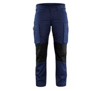 'blaklaeder Damen Service di pantaloni alla zuava "Stretch taglia C50 in blu scuro/nero, 1 pezzi, 715918458999 C50