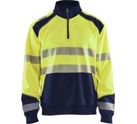 Blåkläder Felpa High Vis con mezza zip 35562528 M