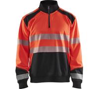 Blåkläder Felpa High Vis con mezza zip 35562528 M