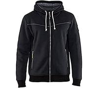 blaklaeder Felpe con cappuccio con fodera termica, taglia xl, colore: nero, 1 pezzi, 493325149900 X L