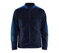 BLAKLAEDER Giacca corta Abbigliamento stretch industriale, blu marino/blu pervinca, Tg. Unisex: XL Quantità:1