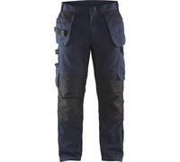 Blåkläder Lavoroitpantaloni Servizio mit Stretch e attrezzigtcenere 14961330 Blu scuro/nero-D88 D88