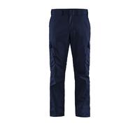 Blakläder Pantaloni a vita alta Industria Stretch, blu marina / blu grano, taglia 58 Quantità:1