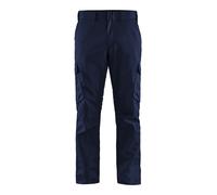 BLAKLÄDER - Pantaloni Abbigliamento stretch per l’industria blu marino / blu pervinca 48