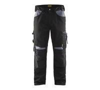 BLAKLAEDER Pantaloni Artigiano, nero/grigio, tg.98 Quantità:1