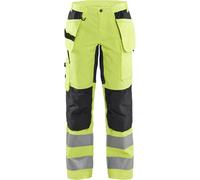 Blåkläder Pantaloni da lavoro da donnaitHigh Vis wit Stretch 71631811 C48