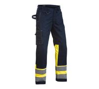 BLAKLAEDER Pantaloni multinorma, blu marino/giallo, tg.56 Quantità:1
