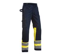 BLAKLAEDER Pantaloni multinorma, blu marino/giallo, tg.58 Quantità:1