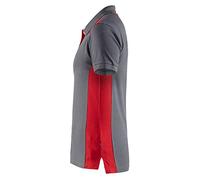 blaklaeder Polo da donna taglia XXL IN GRIGIO/ROSSO, 1 pezzi, 339010509456 X XL
