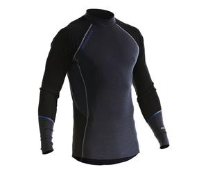 BLAKLAEDER Sotto-maglia termica, grigio/nero, Tg. Unisex: M Quantità:1