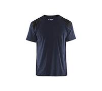 BLÅKLÄDER T-Shirt Bicolore Uomo L Dark Navy/Nero
