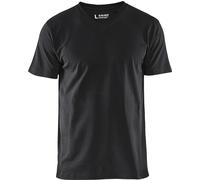 Blåkläder T-shirt wit V-Kragen 33601029 S