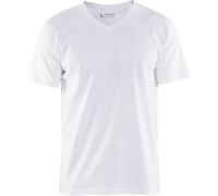 Blåkläder T-shirt wit V-Kragen 33601029 XXL