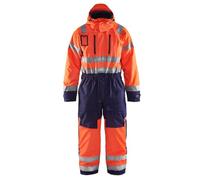 'blaklaeder Warn protezione di inverno Overall "High Vis classe 3, 1 pezzi, C46, Arancione/Blu Marino, 676319775389 C46