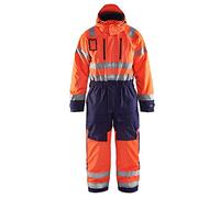 'blaklaeder Warn protezione di inverno Overall "High Vis classe 3, 1 pezzi, C50, Arancione/Blu oltremare, 676319775389 C50