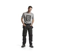 'blåklaeder Workwear pantaloni alla zuava artigiano "X1500, 1 pezzi, nero, 67 - 15001380 - 9900, 67-15001380-9900-C46
