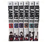 Blame Master Edition Manga Libro Inglese Vol 1-6 Set Completo 6 Volumi