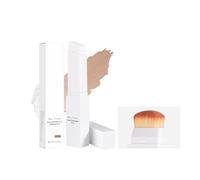 Blanc Cover Cream Stick - Stick fondotinta 2 in 1 che cambia colore con copertura totale, formula leggera per una pelle impeccabile, include testina con pennello, adatto a tutti i tipi di pelle