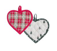 Blanc Mariclò Collezione Fuga nel Bosco Set 2 presine 20 x 20 cm 70% COTONE 30% FIBRA SINTETICA