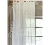 Blanc Mariclò Collezione Lino Basic Tenda 150x290 cm Avorio 100% Lino