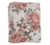 Blanc Mari ollezione PRINTED Plaid stampato Floreale 270gsm 150 x 200 cm