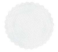 Blanc Mariclò Collezione Tovagliette Rotonde Ø 40 cm 100% Cotone colore azzurro