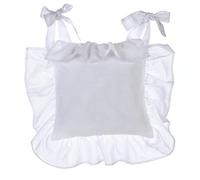 Blanc Mariclò Copricuscino per sedia con gala Infinity Collection colore bianco