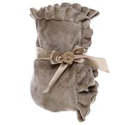 Blanc Mariclò Plaid gala 140x170 cm color tortora 260gsm, 100% poliestere