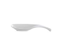 BLANC MARICLO' Poggiamestolo Utensile da cucina in porcellana bianco 9x23x3 cm