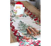 Blanc MariClo' Runner Natalizio con panettoni e pandori 180x50