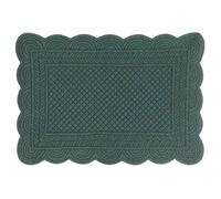 BLANC MARICLO' Set 2 tovagliette americane rettangolari cotone verde 35x50 cm